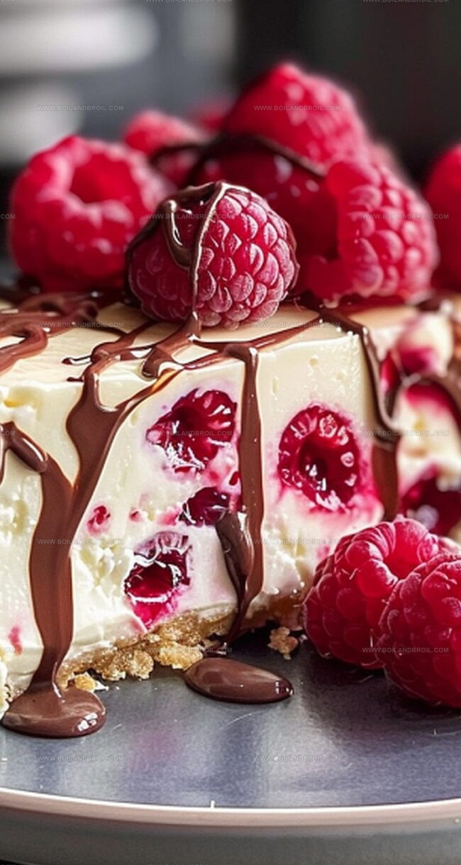 Keep White Chocolate Raspberry Cheesecake Fresh
