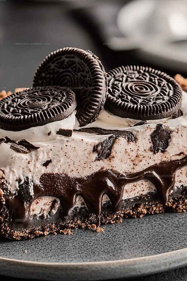 What You Need for Chocolate Oreo Pie