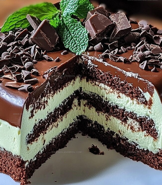 Storage Guide for Mint Chocolate Cheesecake Cake