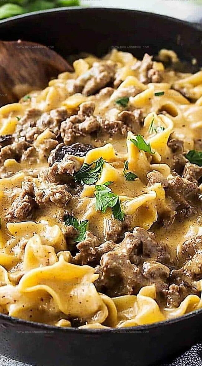 Why Homemade Hamburger Helper Stroganoff Works