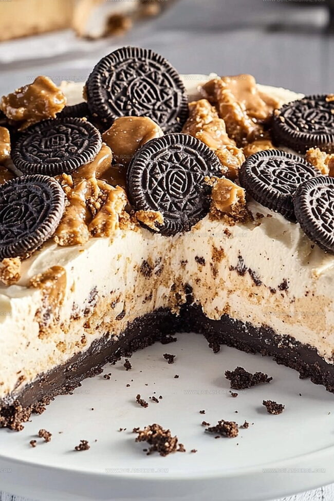 Ingredients for Oreo Peanut Butter Cheesecake