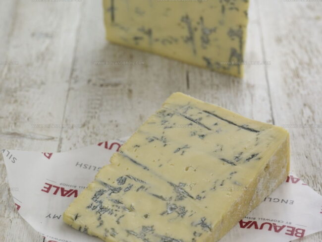 Cropwell Bishop Creamery Blue Vein Cheese - Soft Whole Beauvale