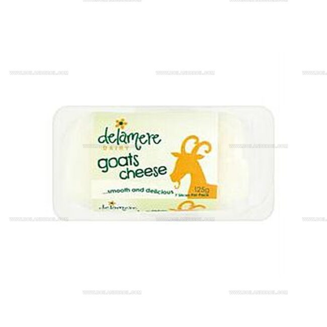 Delamere Dairy Plain Goats Cheese Log